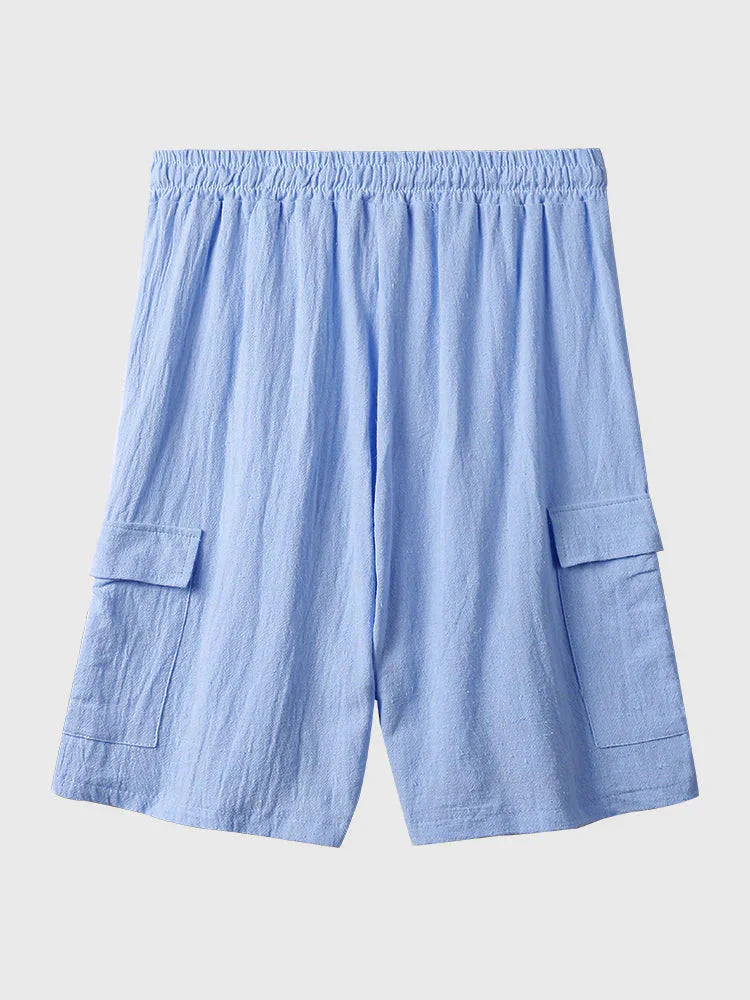 Vacation Cotton Short with Pockets