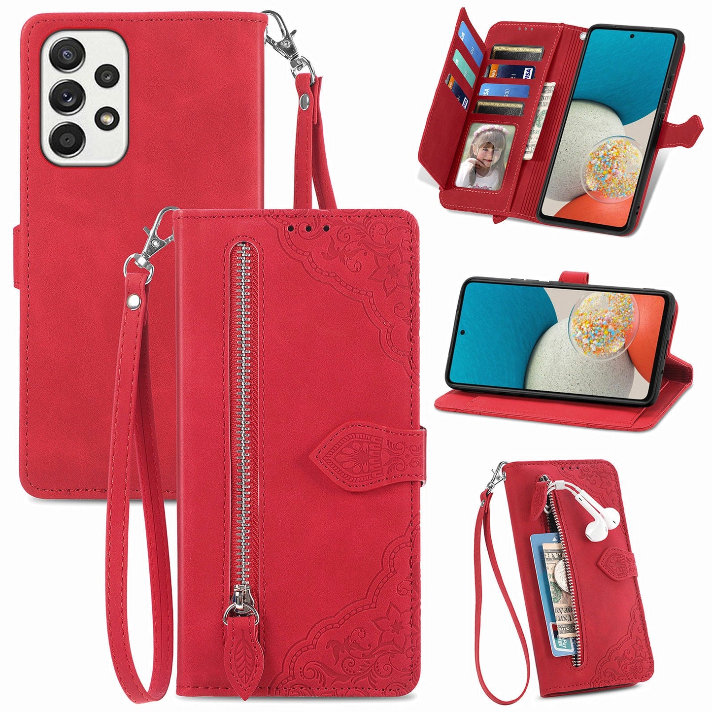 Versatile Elegance Wallet Flip Case for Samsung Galaxy Series