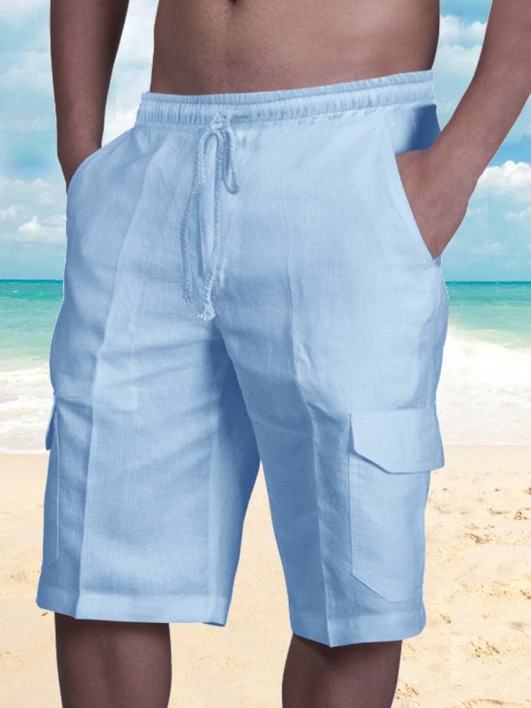 Cotton Pants with Pockets