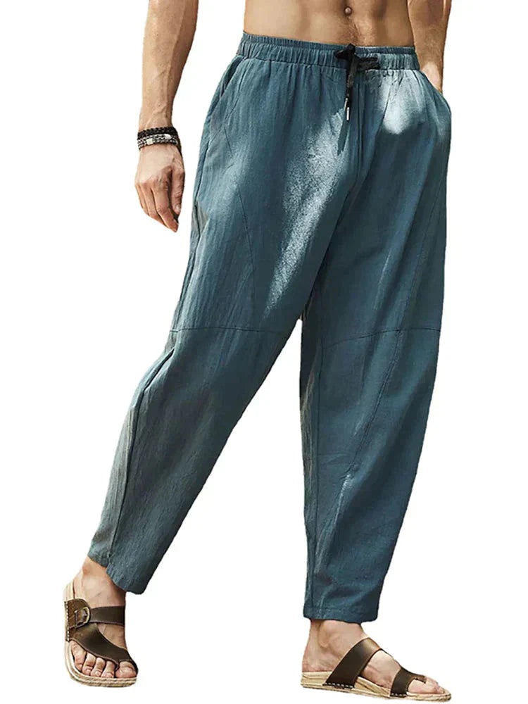 Loose Cotton Pants