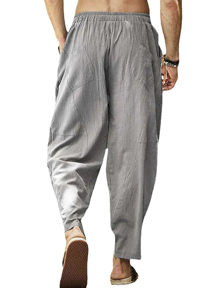 Loose Cotton Pants