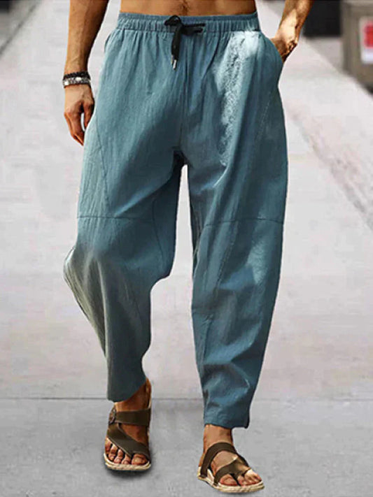 Loose Cotton Pants