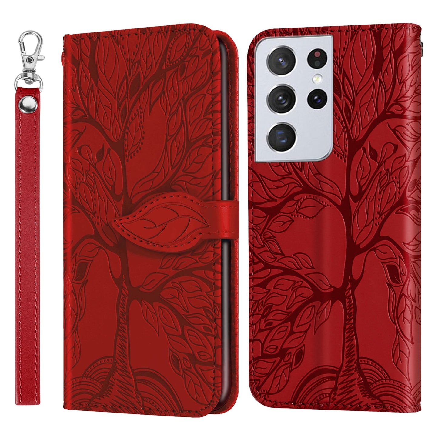 Tree of Life Wallet Flip Case for Samsung Galaxy