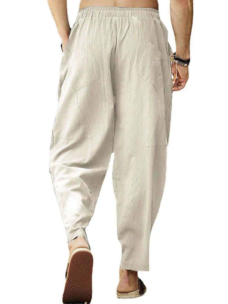 Loose Cotton Pants