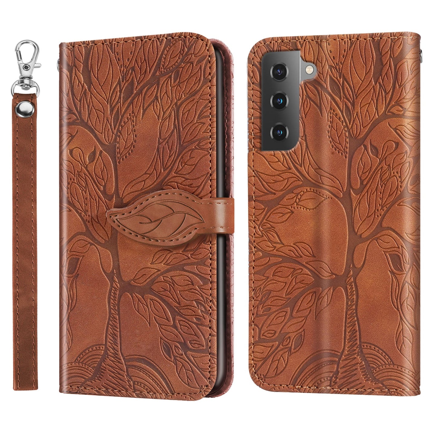 Tree of Life Wallet Flip Case for Samsung Galaxy