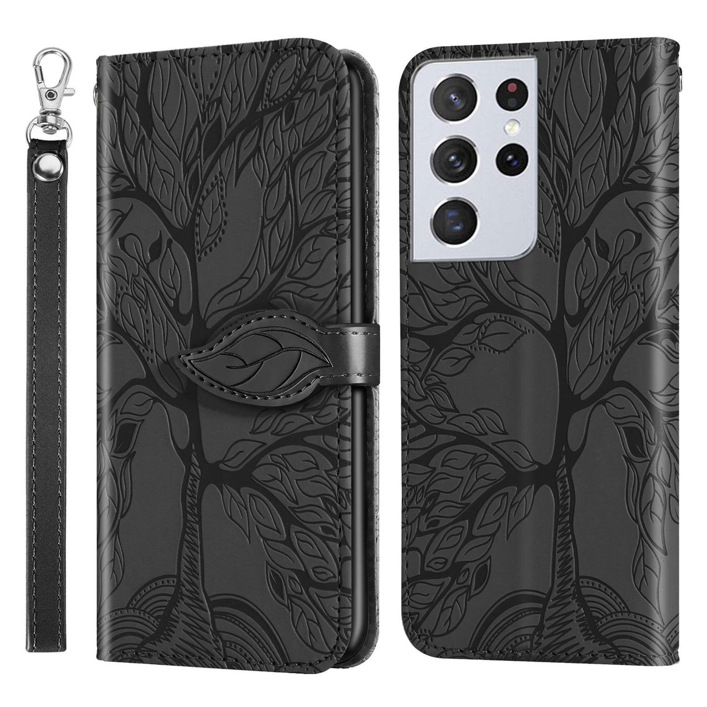 Tree of Life Wallet Flip Case for Samsung Galaxy