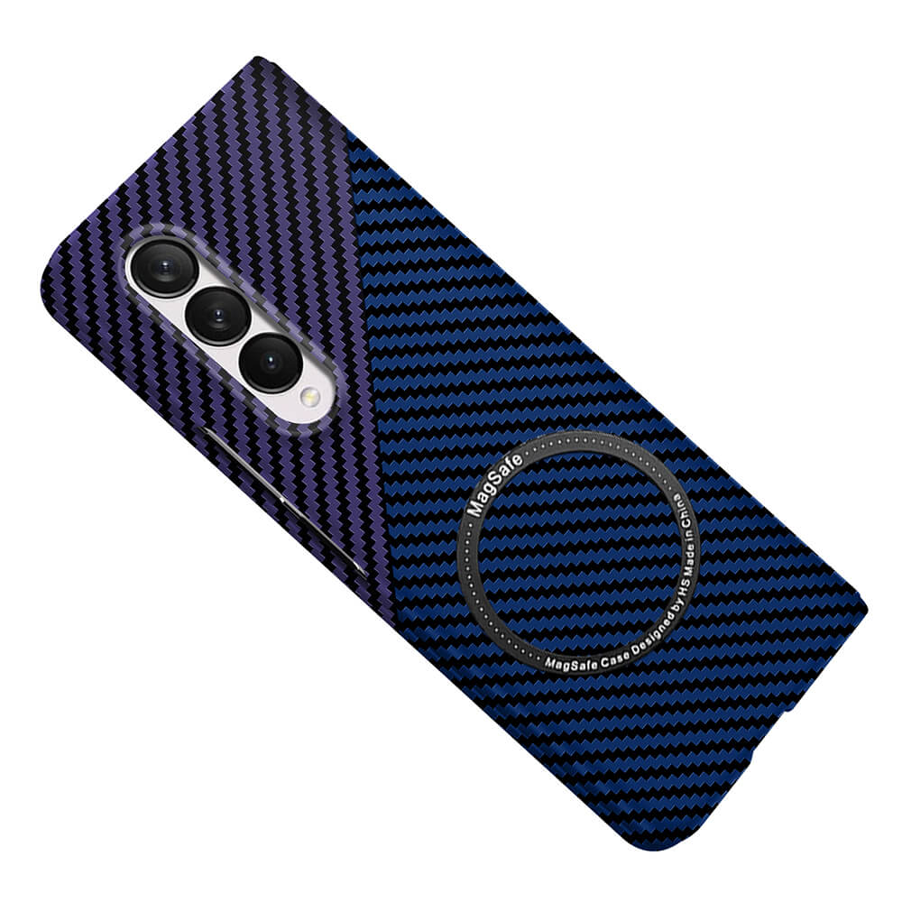 Samsung Galaxy Z Fold Series | Magnetic Carbon Fiber Phone Case