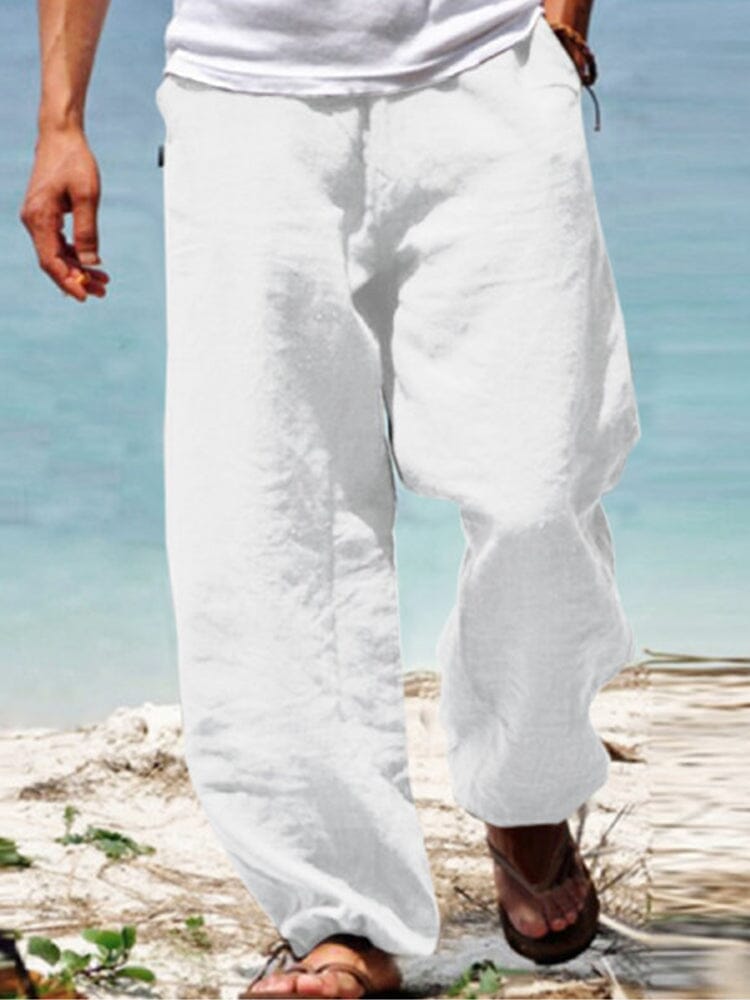 Cotton Beach Casual Trousers