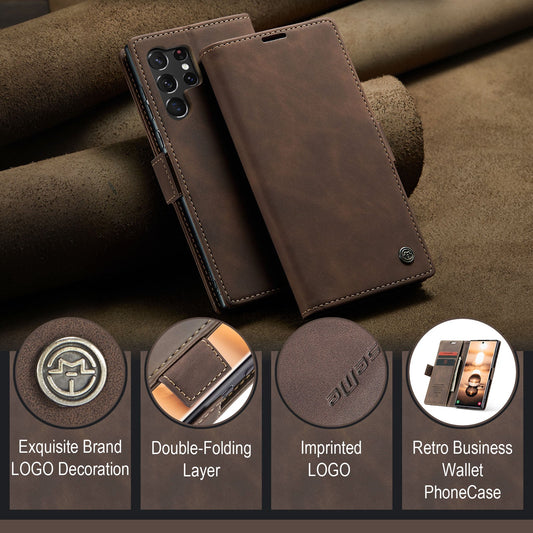 Multi-Function Retro Wallet Case for Samsung Galaxy