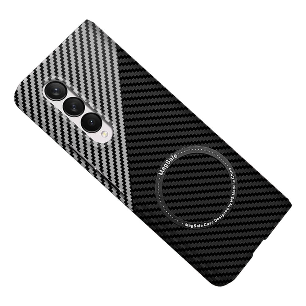 Samsung Galaxy Z Fold Series | Magnetic Carbon Fiber Phone Case