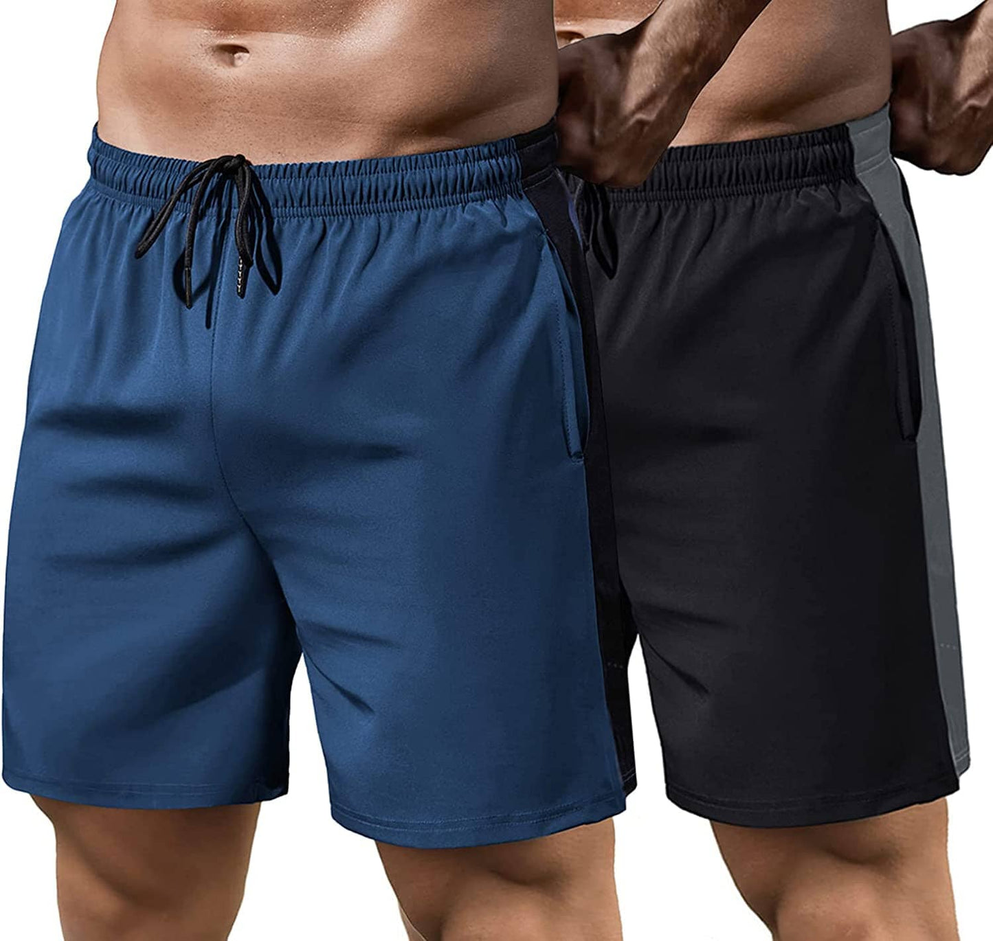 2 Pack Gym Quick Dry Running Shorts (US Only)