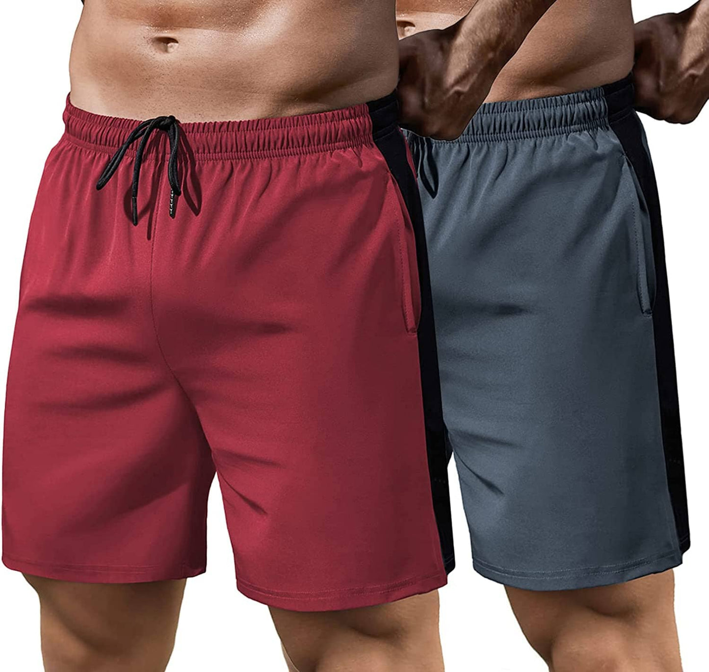 2 Pack Gym Quick Dry Running Shorts (US Only)