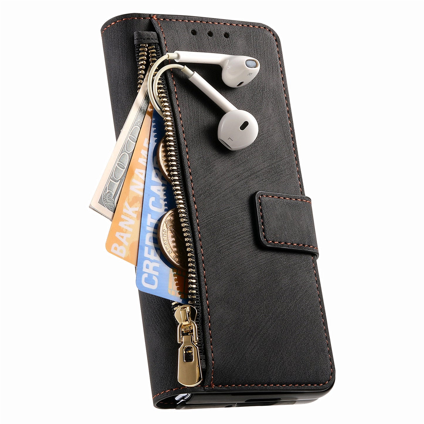 High quality leather wallet phone case for samsung Z Fold 5/4/3/ S24/S23/S22/S21 Ultra