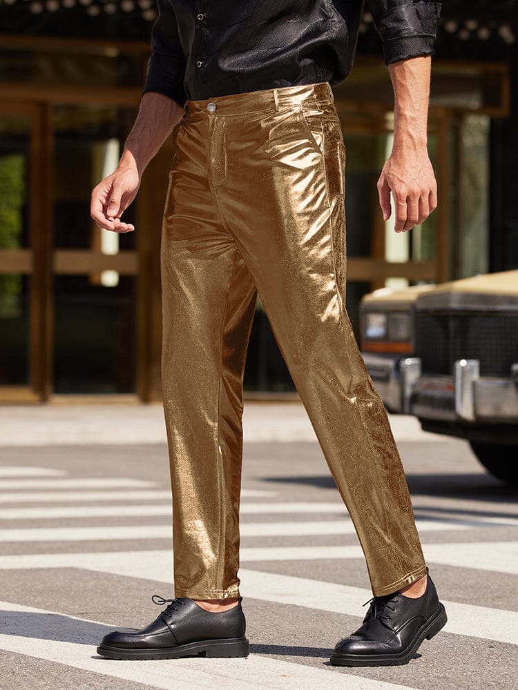 Metallic Shiny Party Pants (US Only)