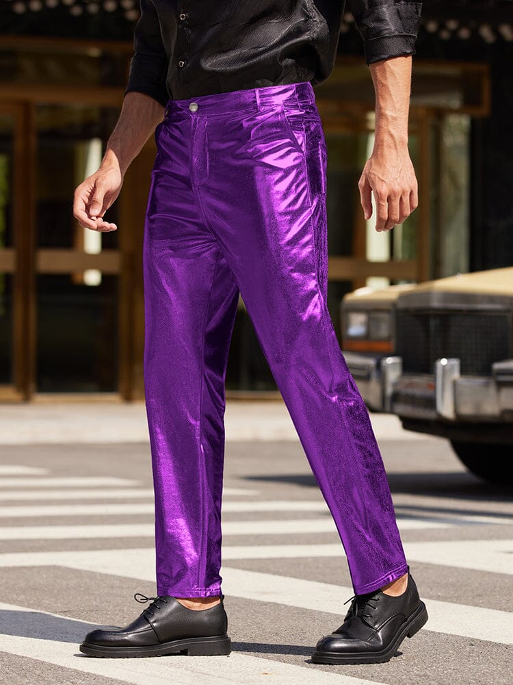 Metallic Shiny Party Pants (US Only)