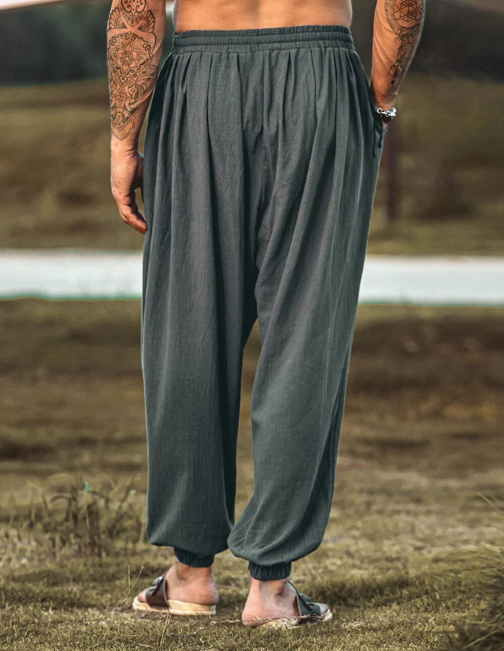 Loose Fit Linen Style Hippie Pants (US Only)