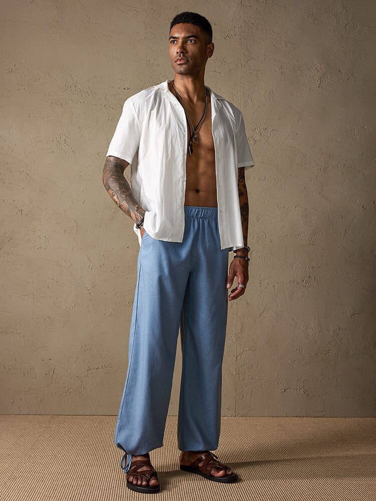 Casual Loose Style Beach Pants