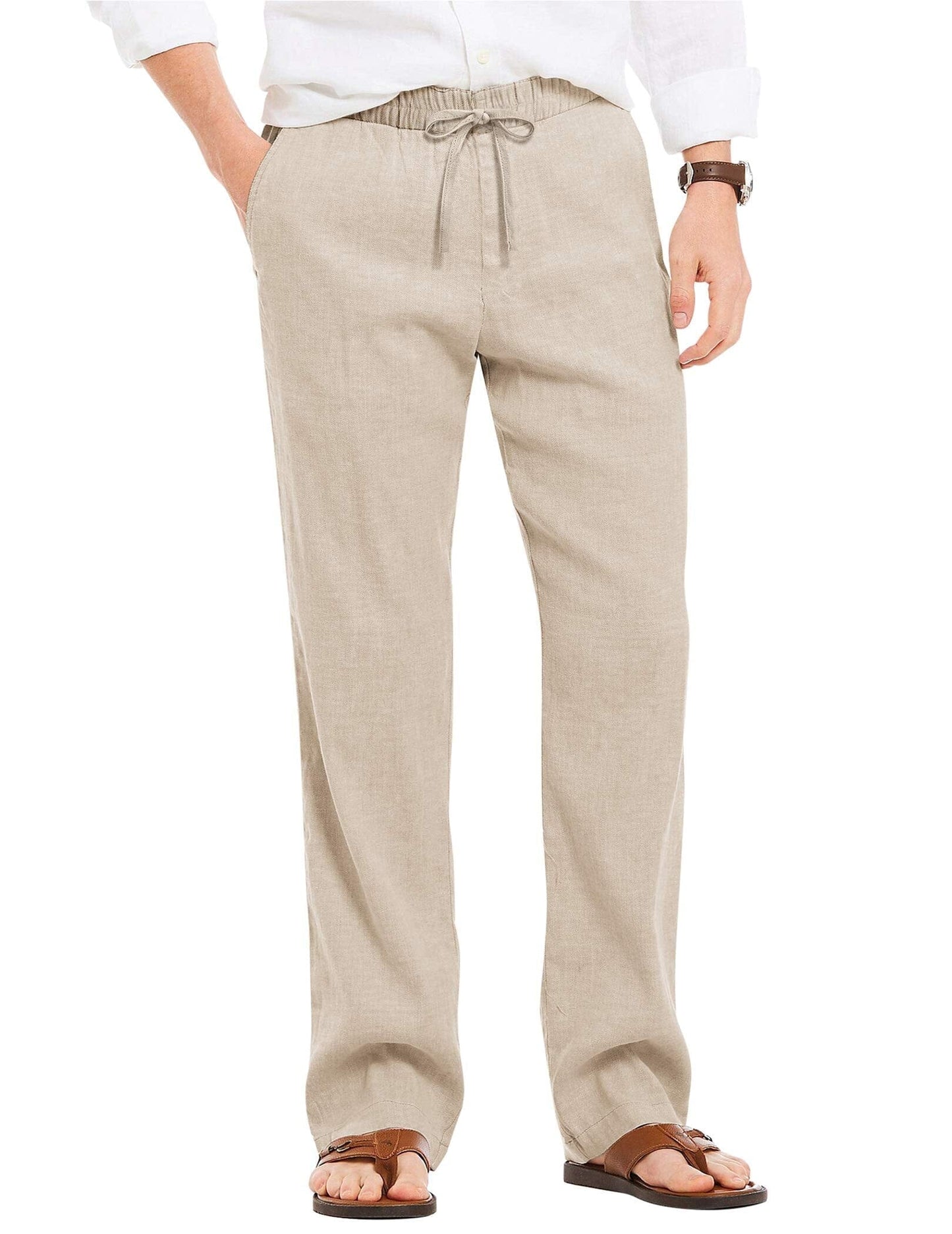 Linen Style Beach Yoga Trousers (US Only)