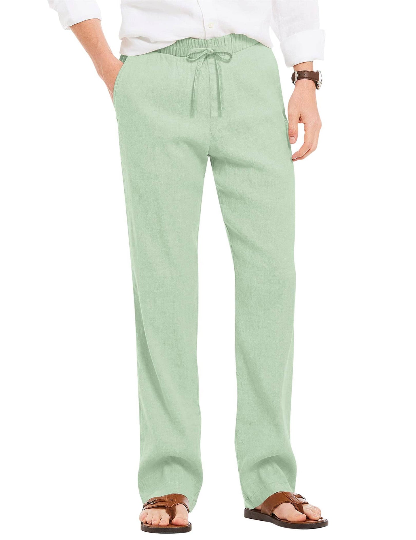 Linen Style Beach Yoga Trousers (US Only)