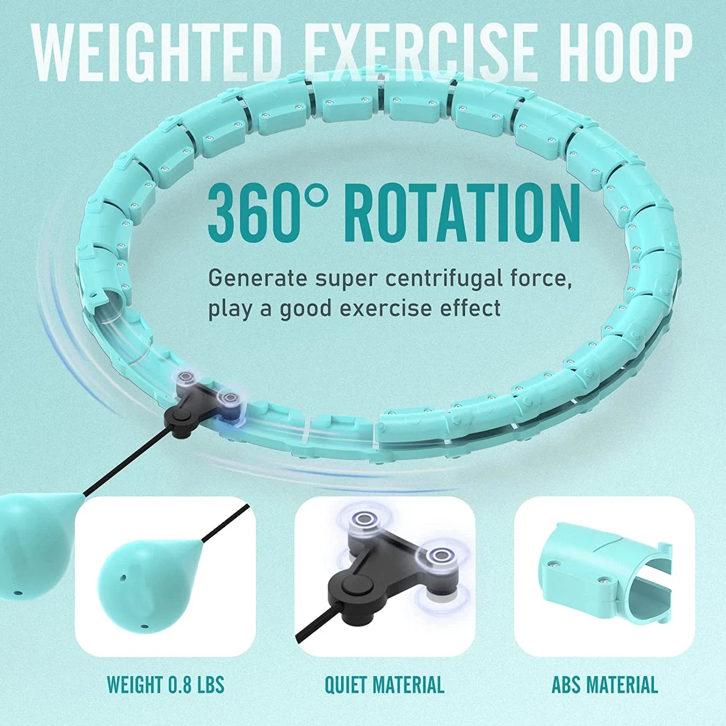 CoreFit Weighted Hula Hoop