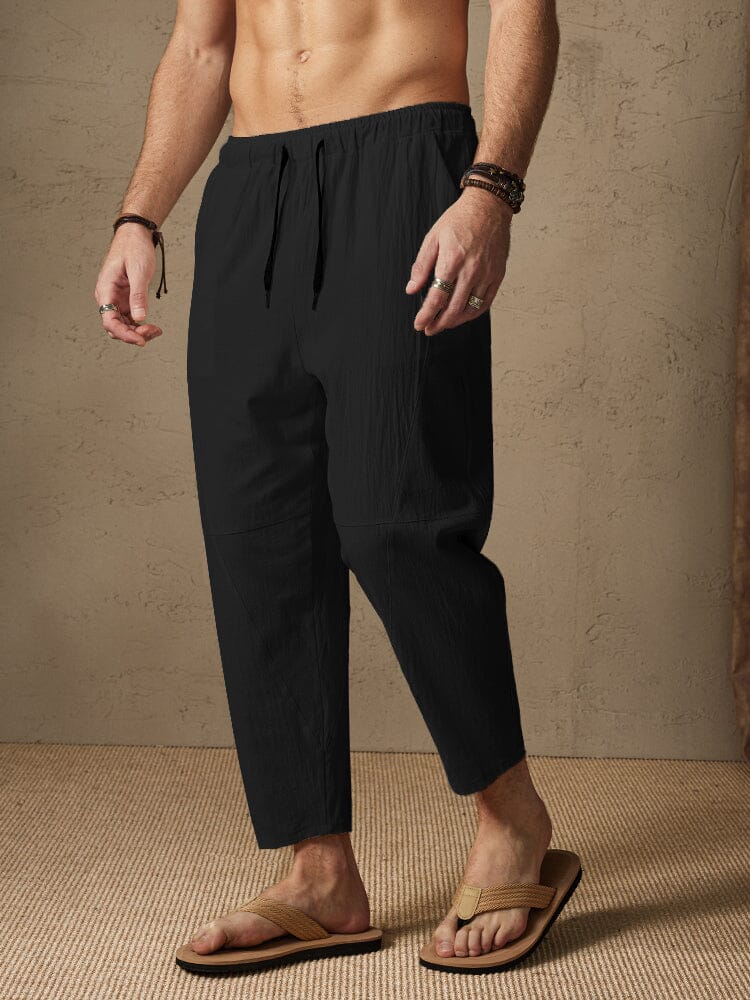 Coofandy Casual Elastic Waist Loose Pants