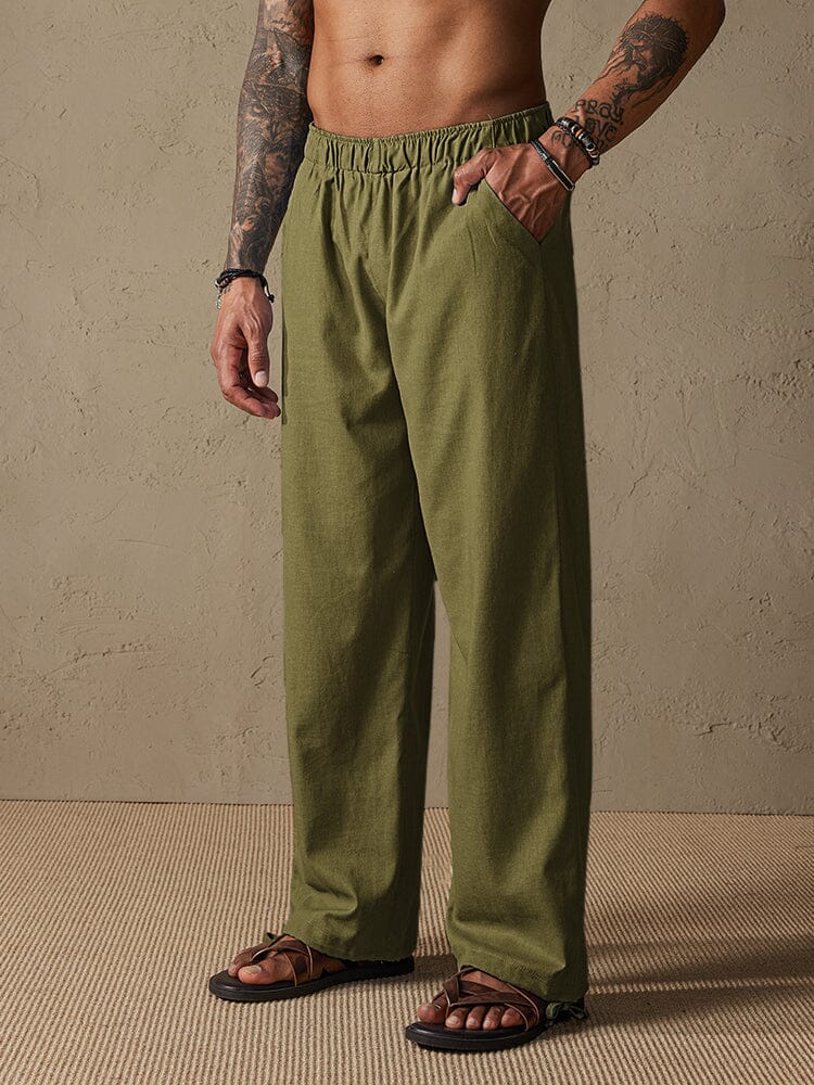 Casual Loose Style Beach Pants