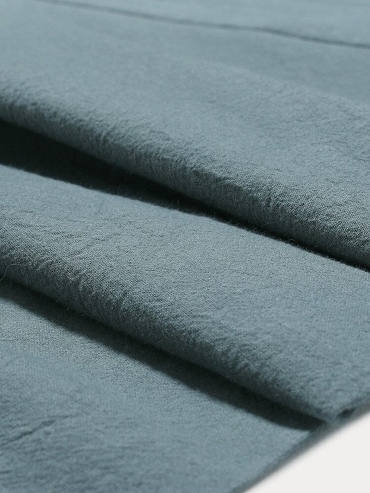 Cotton Linen Solid Color Harem Pants
