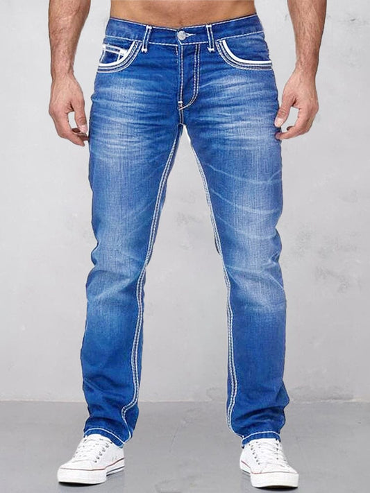 Classic Double stitches Slim Fit Jeans