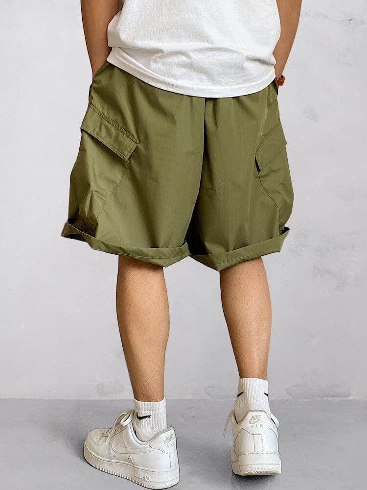 Stylish Loose Fit Cargo Shorts