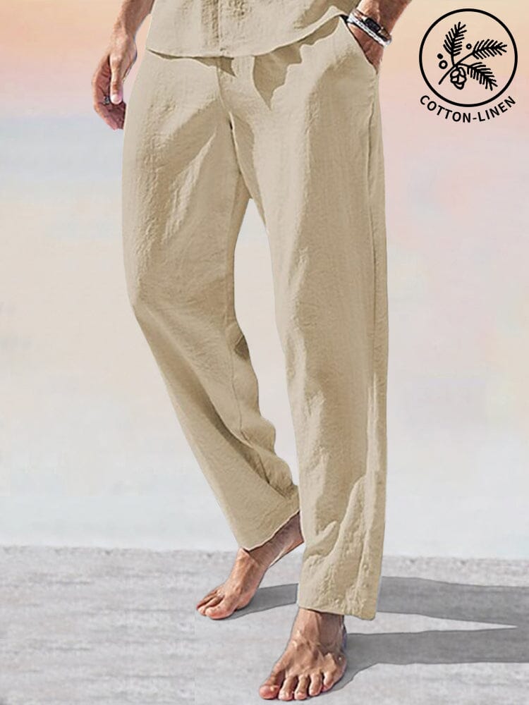 Soft Cotton Linen Pants