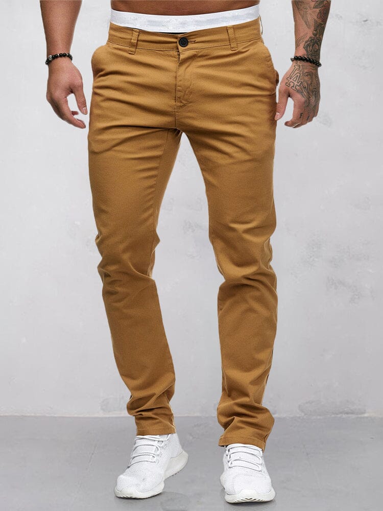 Casual Cozy Solid Pants