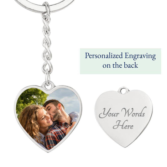 To My Wife - Personalized Keychain