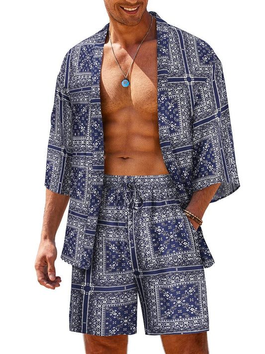 Casual Hawaiian Shirt Set (US Only)