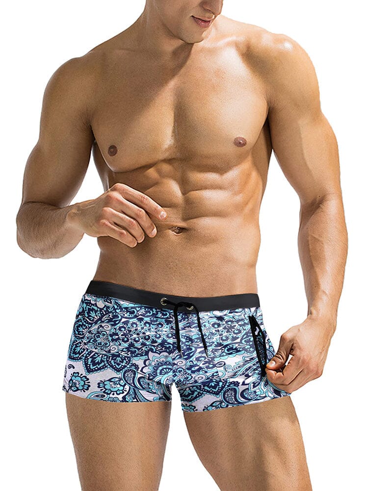 Swim Printed Square Leg Board Short (Us Only)